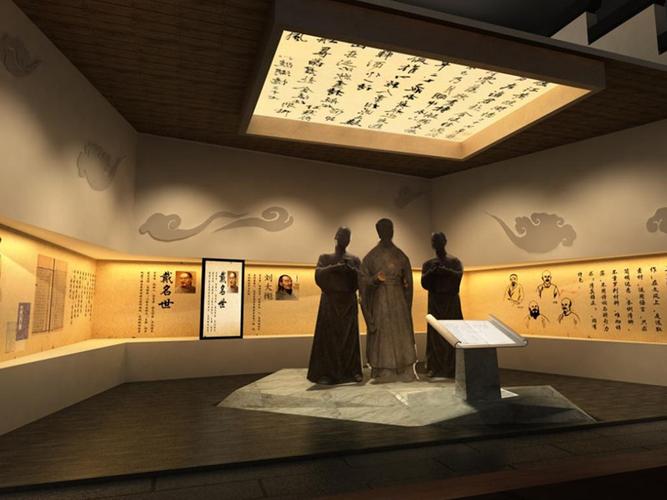 历史文化名人馆展览展示空间设计效果-第0921期